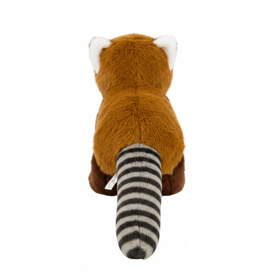 Peluche de panda rojo suave