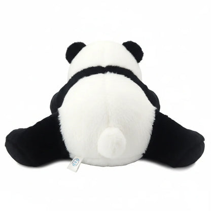 Peluche de panda tumbado para niños