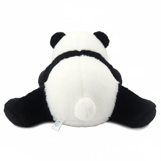 Peluche de panda tumbado para niños