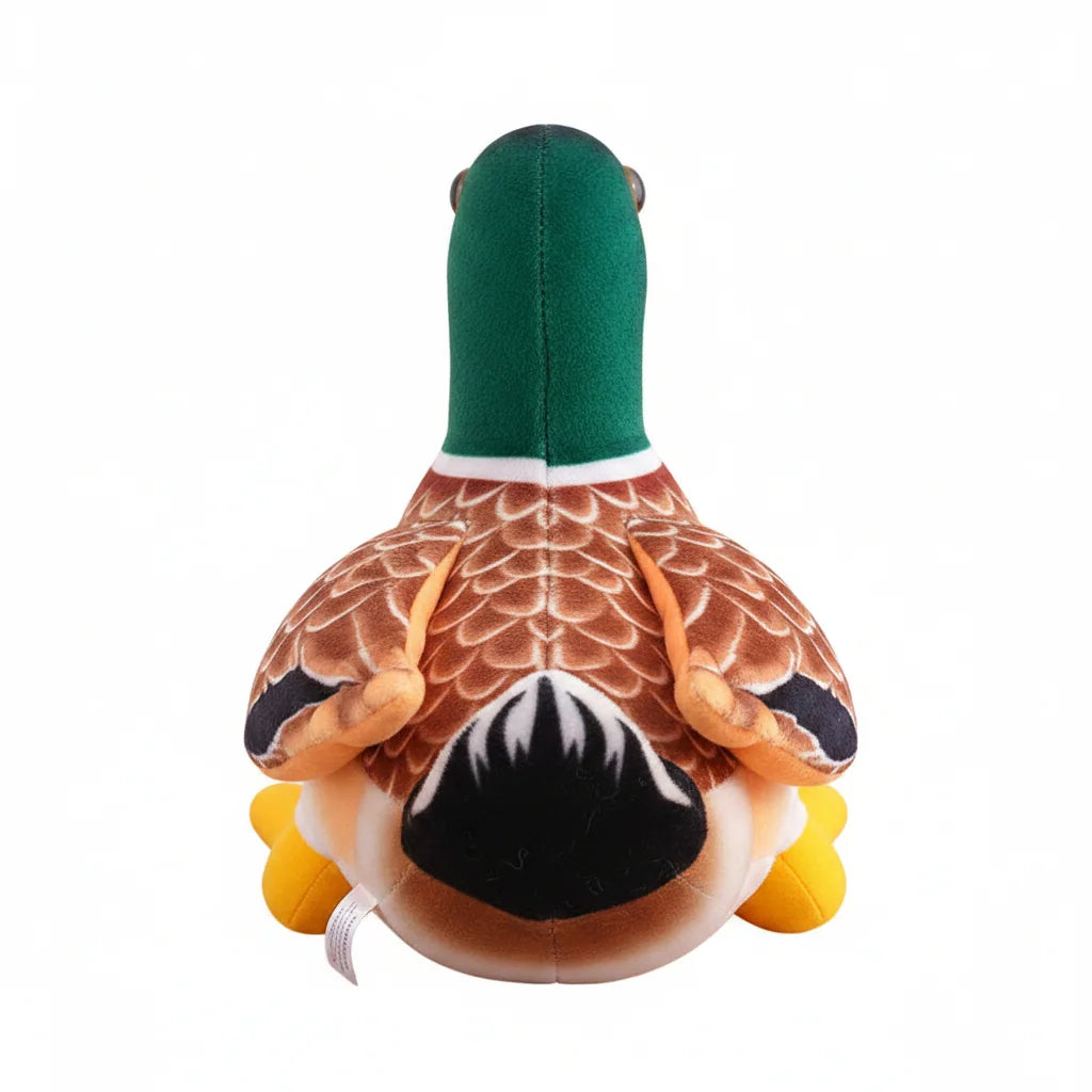 Peluche de pato marrón para niños