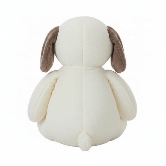 Peluche de perrito blanco para niños
