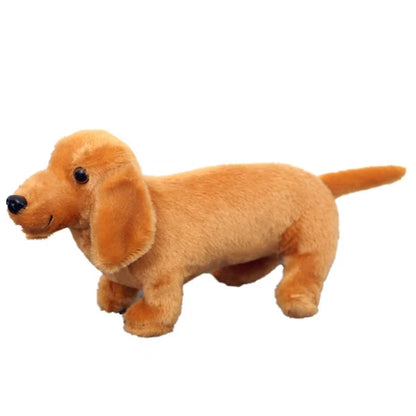 peluche de perro salchicha