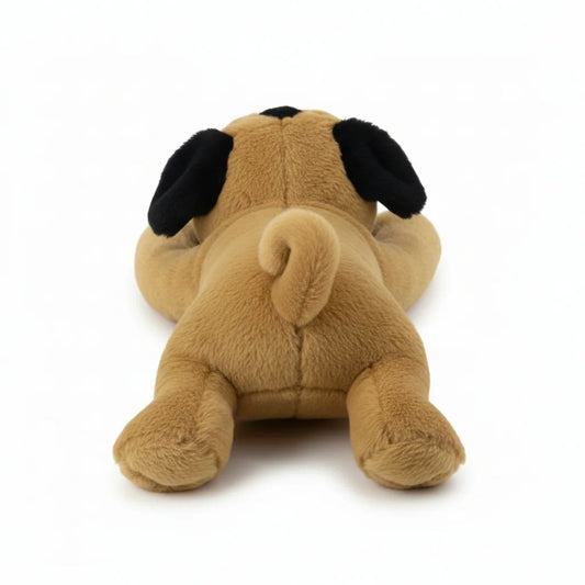 Peluche de pug beige para niños