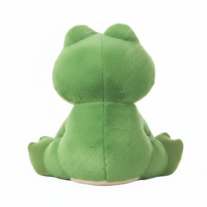 Peluche de rana verde para niños