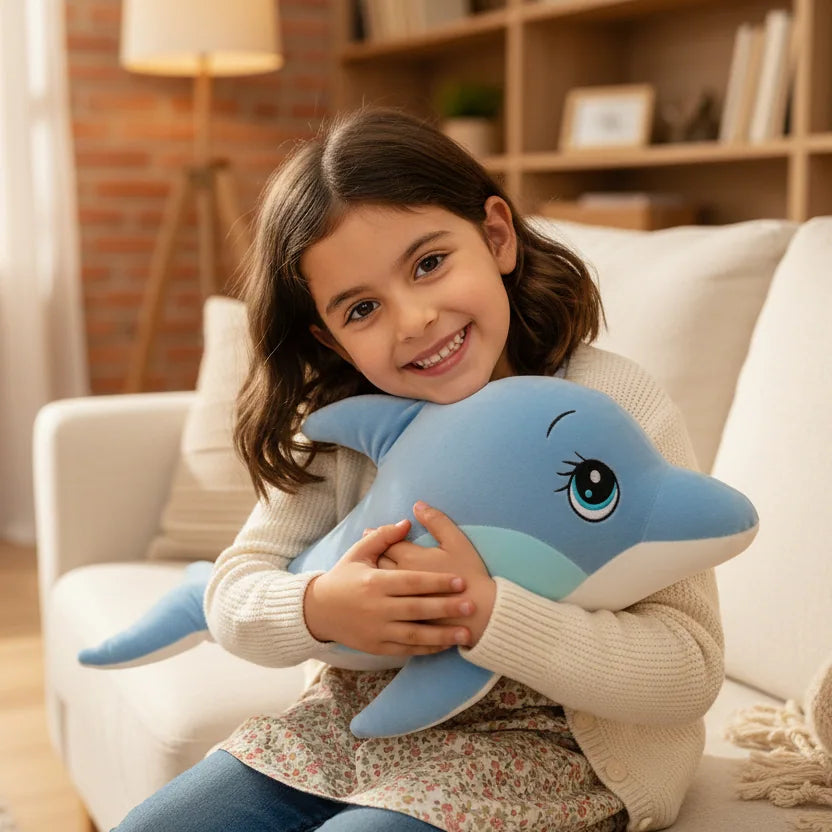 Peluche delfín para decoración infantil