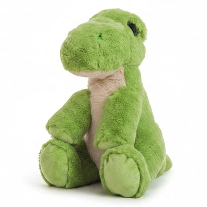 Peluche de dinosaurio verde para niños