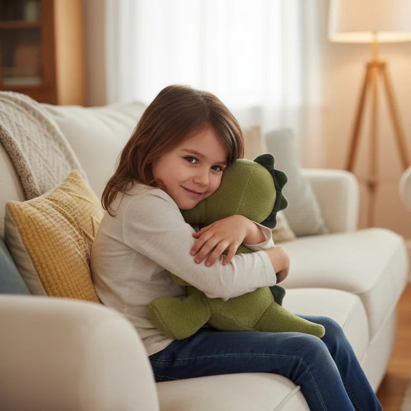 Peluche dinosaurio para decoración infantil