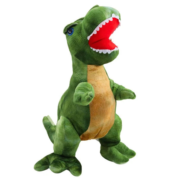 Peluche dinosaurio Trex verde