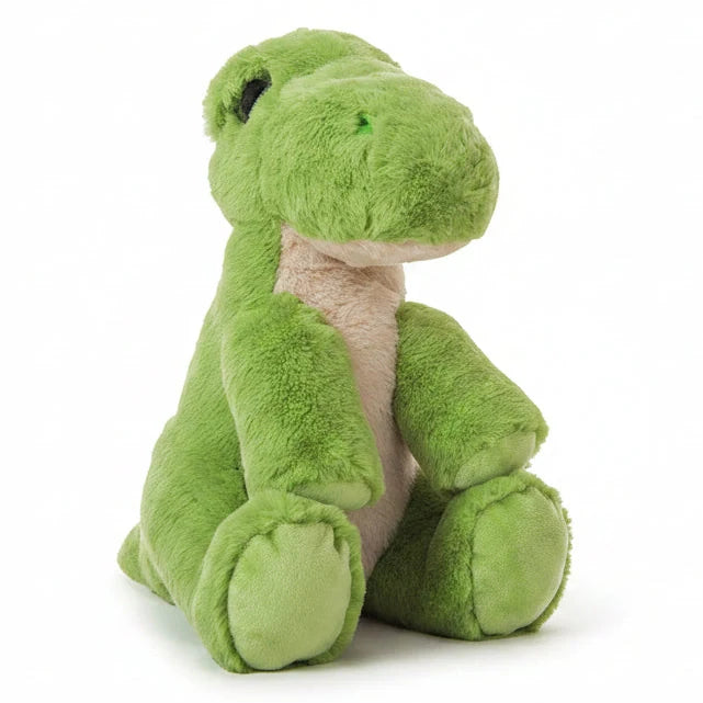 Peluche dinosaurio verde suave