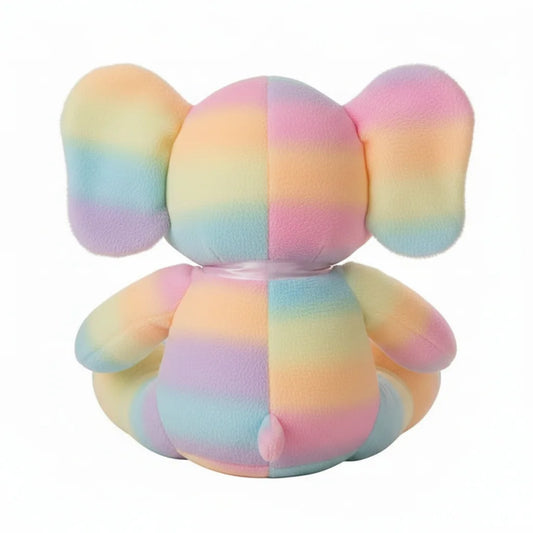 Peluche elefante de colores para niños
