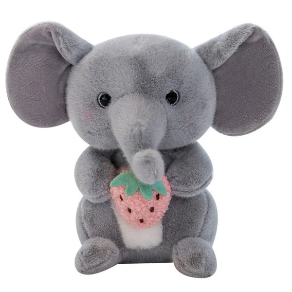 Peluche elefante con fresa suave
