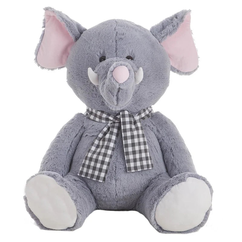 Peluche elefante gigante gris