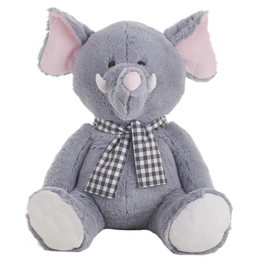 Peluche elefante gigante gris