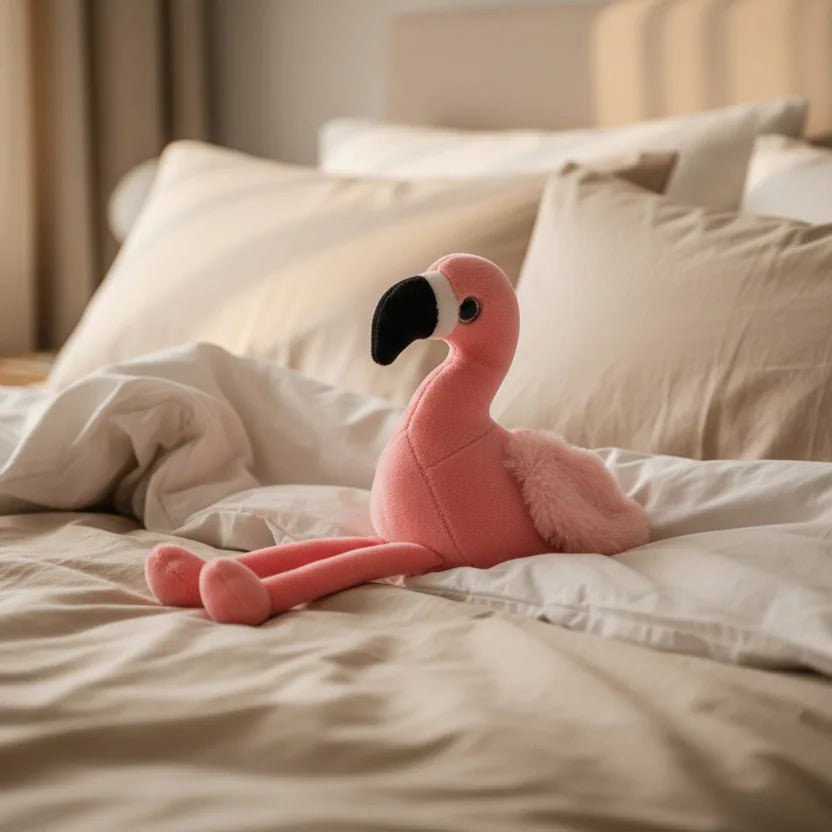 Peluche flamenco rosa para regalar
