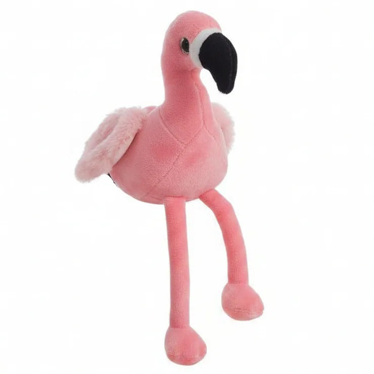 Peluche flamenco rosa suave