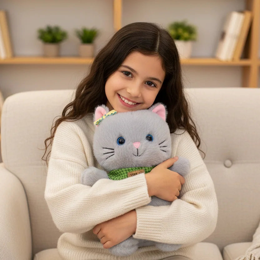 Peluche gato para decoración infantil