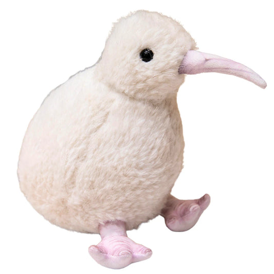 Peluche kiwi blanco suave para niños