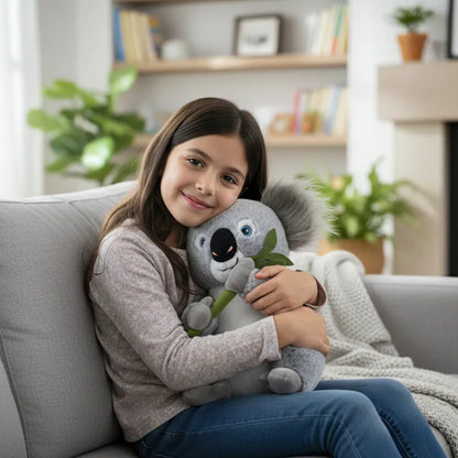 Peluche koala gris para niños