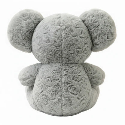 Peluche koala gris de textura suave