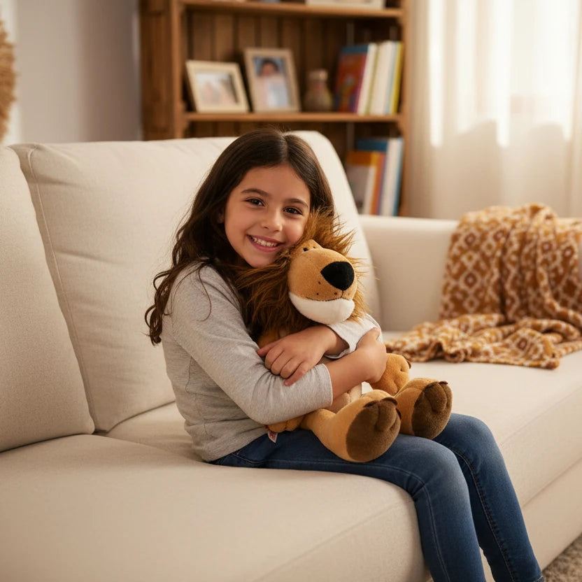 Peluche león para habitación infantil