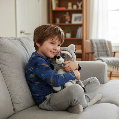 Peluche mapache para habitación infantil