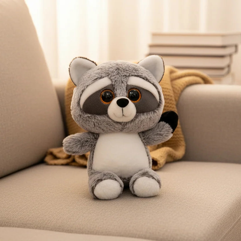 Peluche mapache tierno para regalar