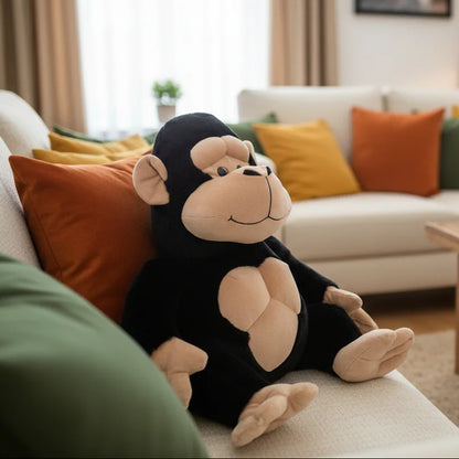 Peluche mono negro para regalar