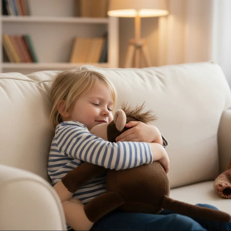 Peluche mono tierno para niños