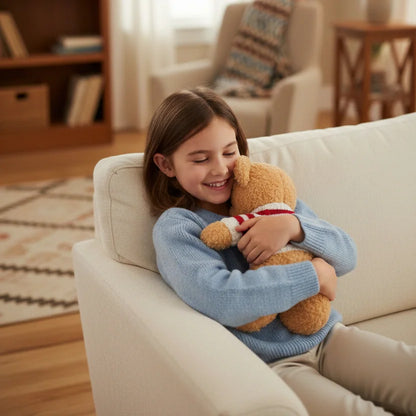 Peluche osito beige para niños
