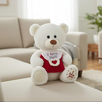 Peluche osito con mensaje de amor
