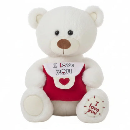 Peluche osito kawaii con corazón