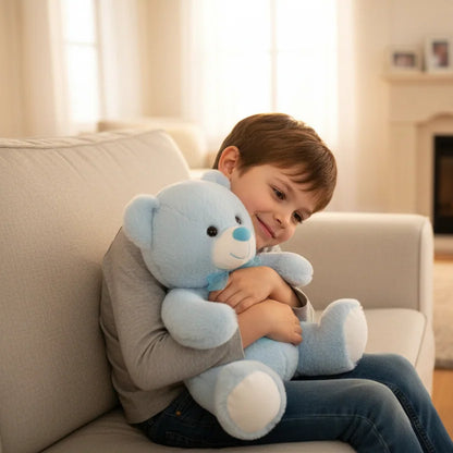 Peluche oso azul para niños