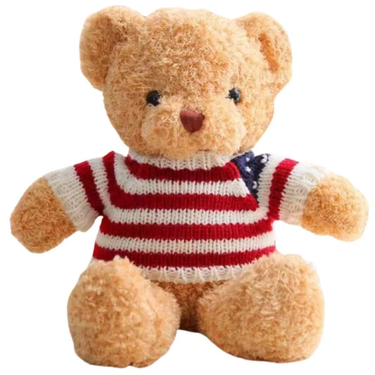 Peluche oso beige con camiseta
