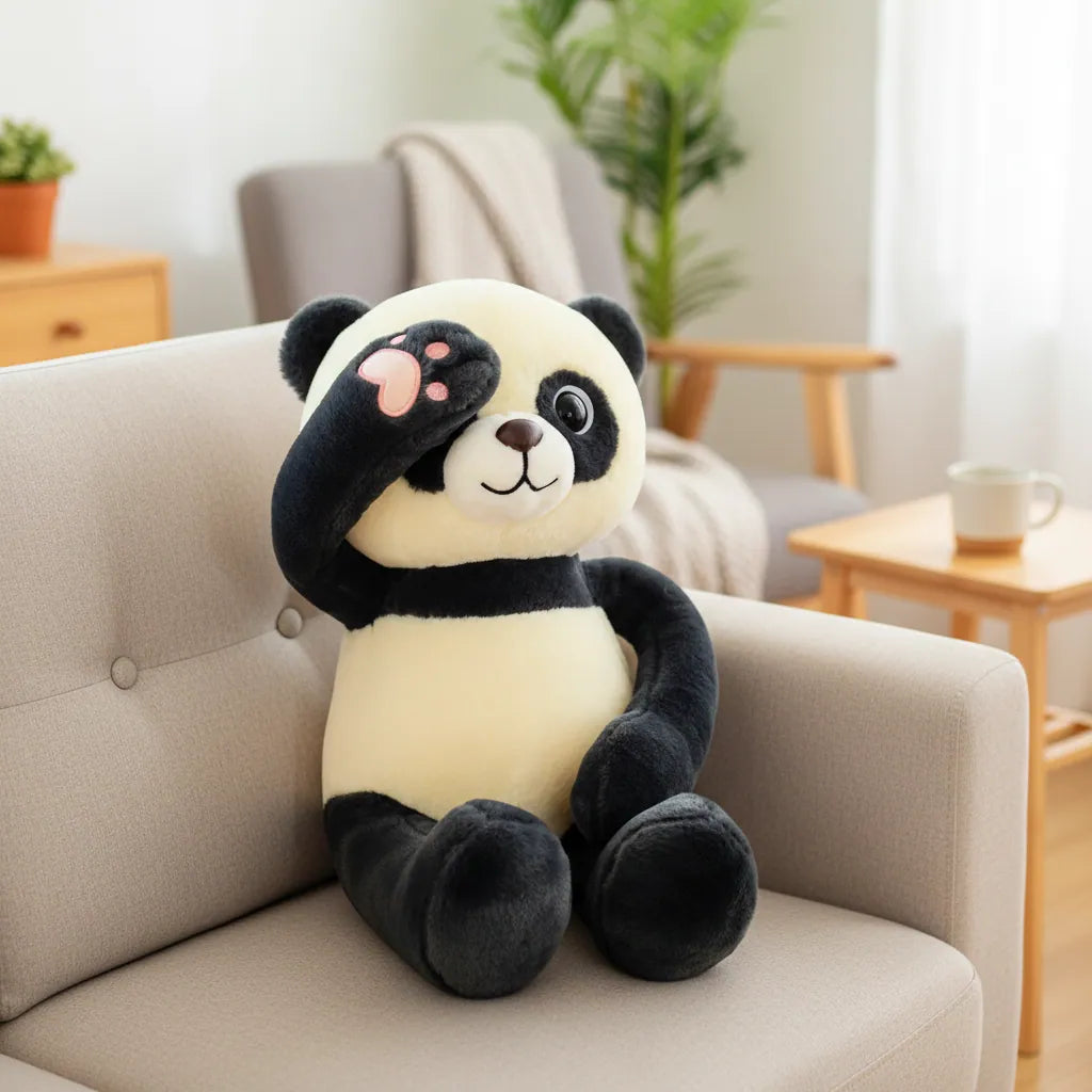 Peluche oso panda jugador para regalar