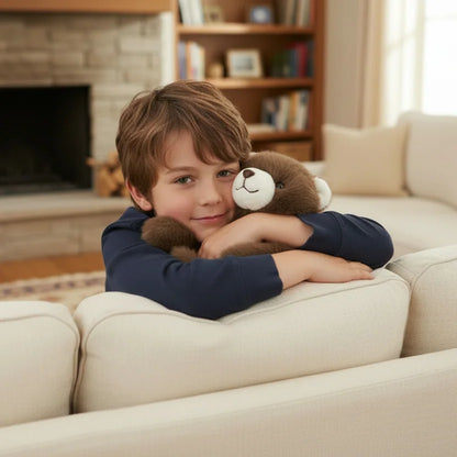Peluche oso tumbado para niños