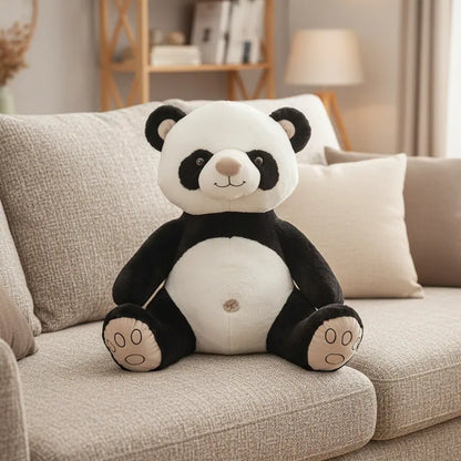 Peluche panda blanco y negro para regalar