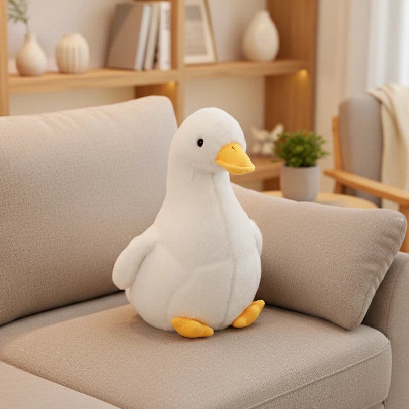 Peluche patito blanco para regalar