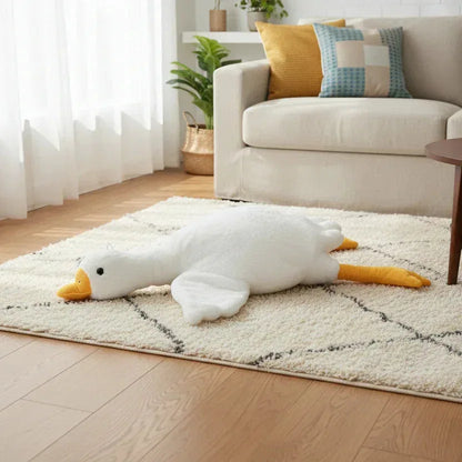 Peluche pato alargado para habitación infantil