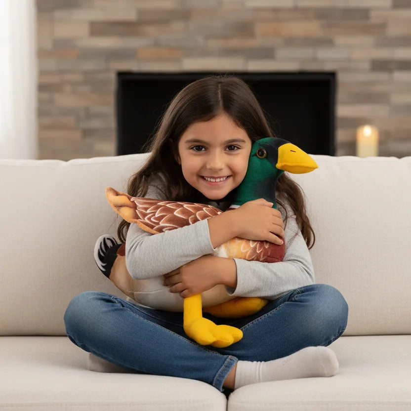 Peluche pato para habitación infantil