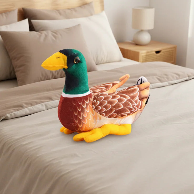 Peluche pato marrón para regalar