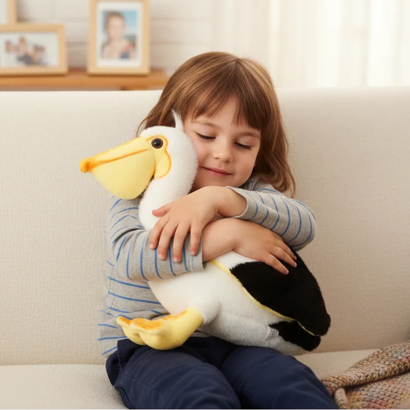 Peluche pelícano para regalo infantil