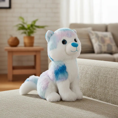 Peluche perrito husky kawaii