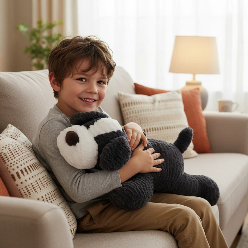 Peluche perro suave para niños