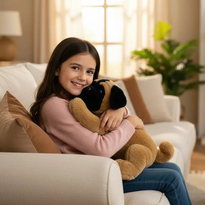 Peluche pug para niños