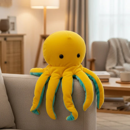 Peluche pulpito amarillo para regalar