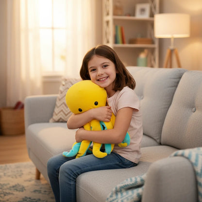 Peluche pulpo marino para niños