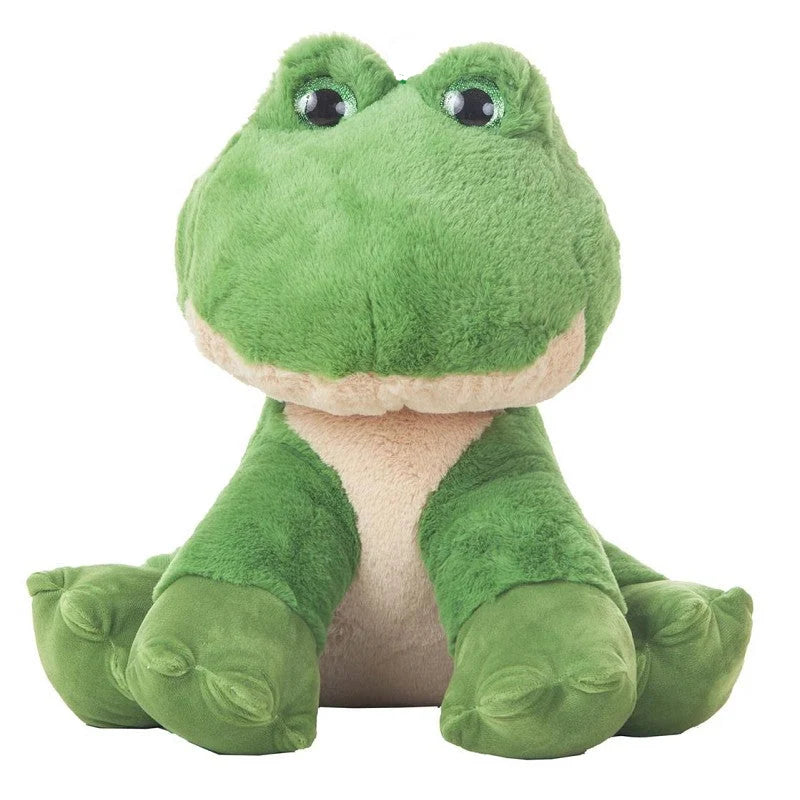 Peluche rana verde suave