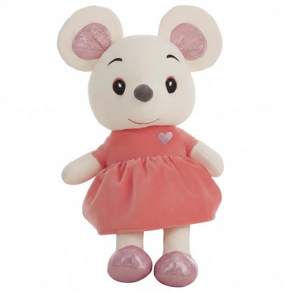 Peluche rata rosa suave