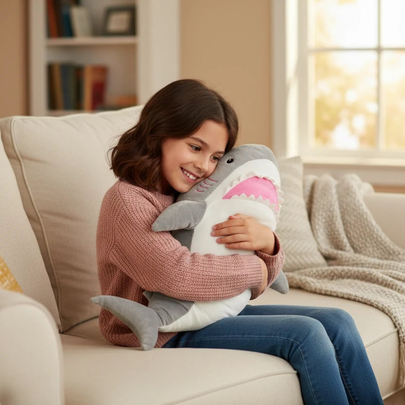 Peluche tiburón para regalar a un niño