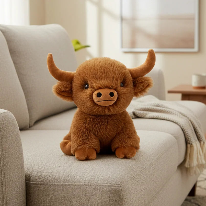 Peluche toro para habitación infantil